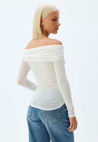 Koton OFF-SHOULDER - Långärmad tröja - white