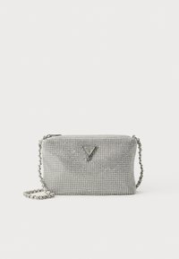 CRYSTAL MESH BAG - Olkalaukku - silver-coloured
