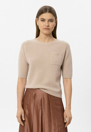 Luisa Cerano, Print T-shirt - cappuccino