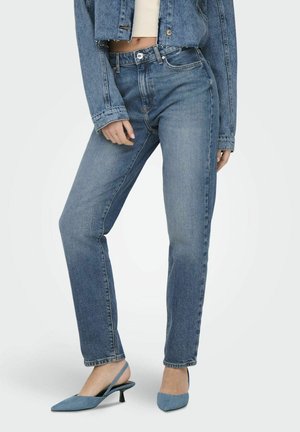 ONLY ONLEMILY - Jeans Tapered Fit - dark blue denim