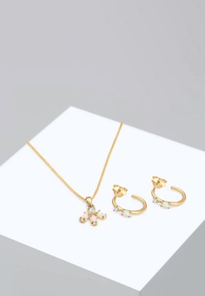 SET - Earrings - gold-coloured