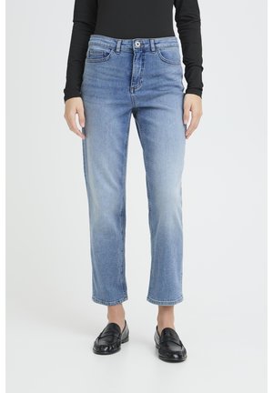 ICHI TWIGGY RAVEN - Ravne kavbojke - light blue