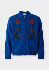 ZIP CARDIGAN - Cardigan - surf blue