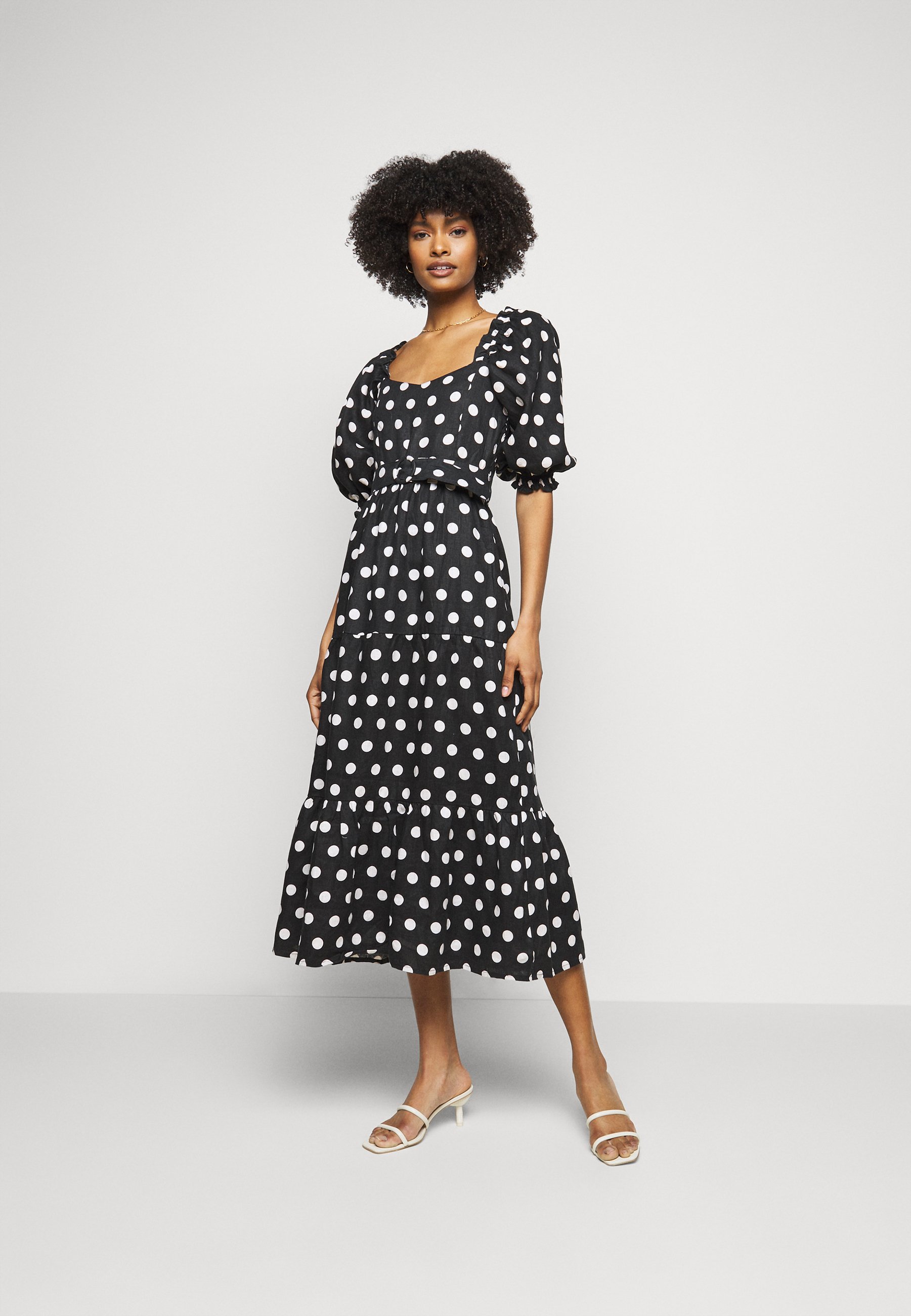 Faithfull the brand RUMI MIDI DRESS - Vestito estivo - black/nero - Zalando .it