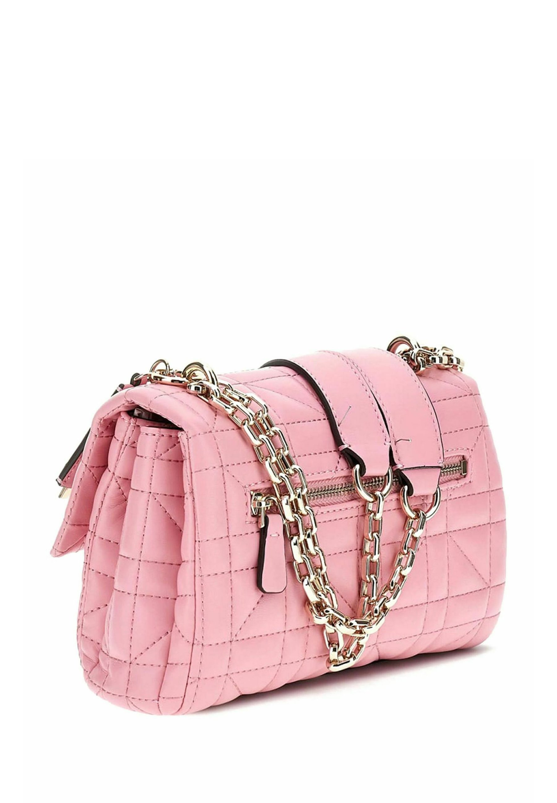 Guess ASSIA CONVERTIBLE - Cross body bag - pink/light pink