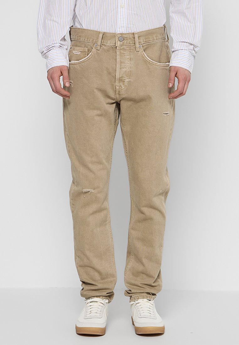 Pepe Jeans Jeans Tapered Fit zandkleur Pepe Jeans Jeans Tapered Fit zandkleur