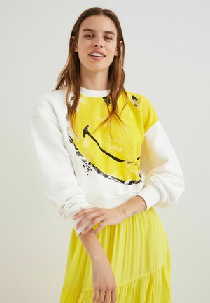 CROPPED - Felpa - white