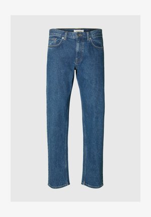 Selected Homme BEN KORI - Ravne kavbojke - medium blue denim