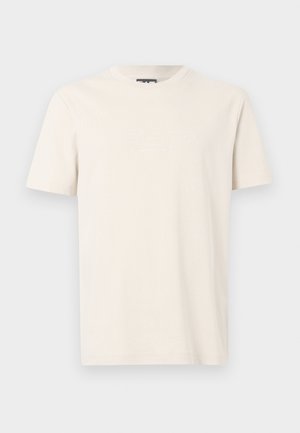 EA7 Emporio Armani, TRAIN LOGO SERIES TEE MODERN - T-shirt imprimé - fog