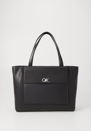MEDIUM POCKET - Tote bag - black