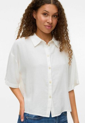 Vero Moda VMTHEA - Nööpidega pluus - snow white