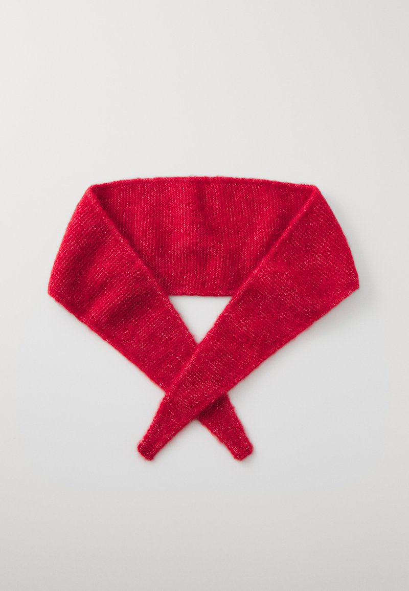 Samsøe Samsøe SANOR DIAMOND SCARF - Sjal - scarlet sage