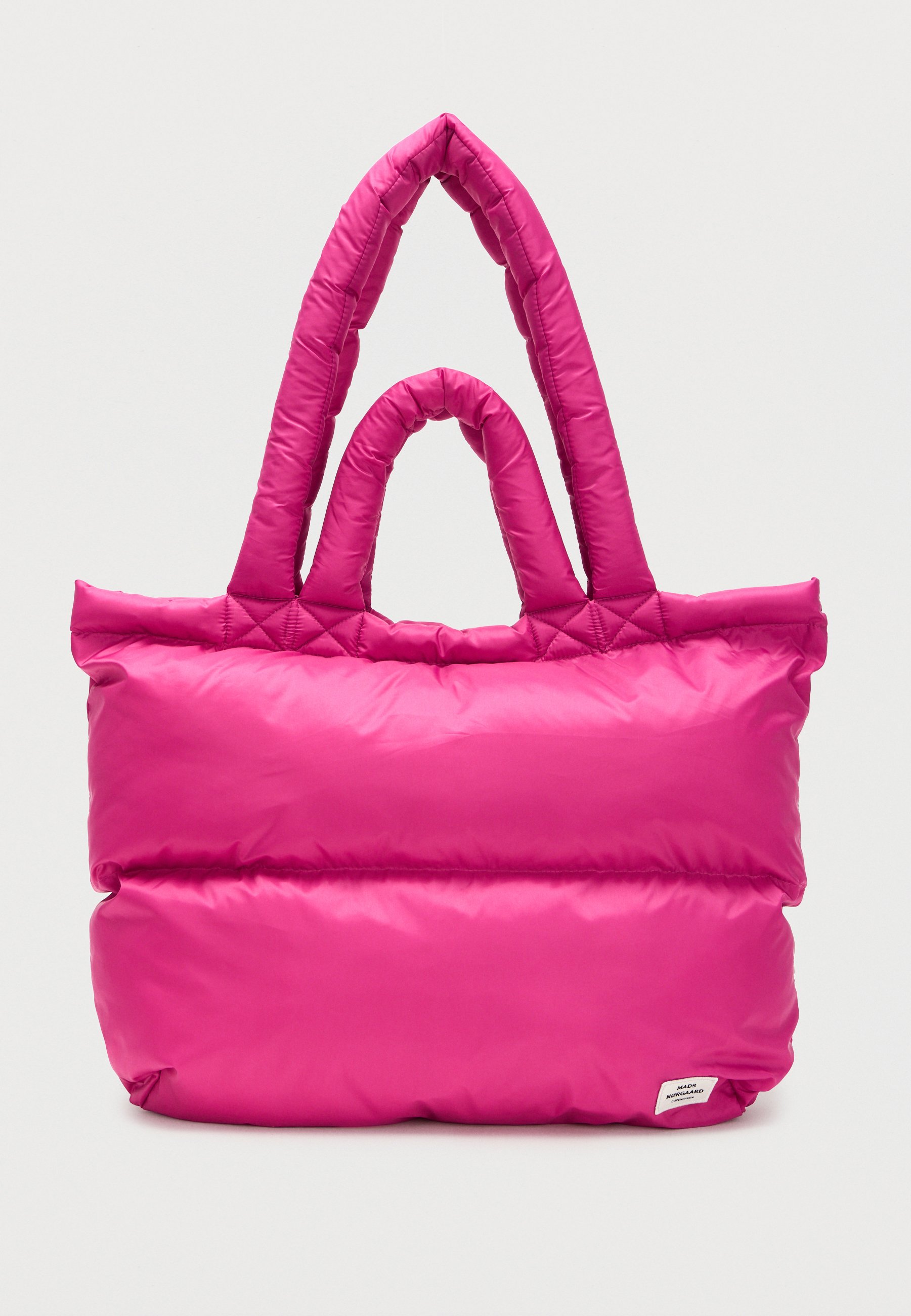Mads Nørgaard CAMMA PILLOW BAG - Tote bag - raspberry rose/mottled