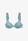 BÜGEL-TOP - Haut de bikini - greyblue