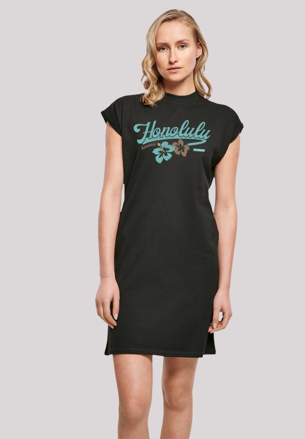 HONOLULU - Jerseykleid - schwarz