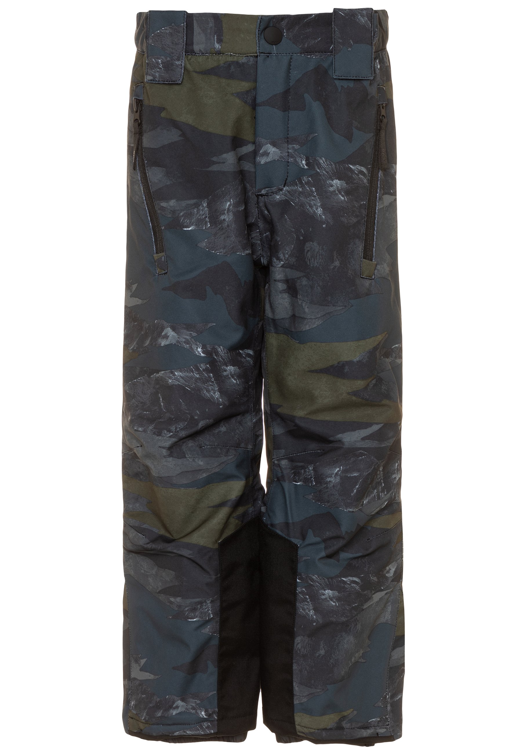 dark green snow pants