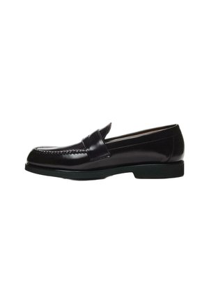 Slip-ons - brown burgundy regular