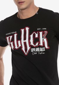 Cipo & Baxx T-Shirt print - black