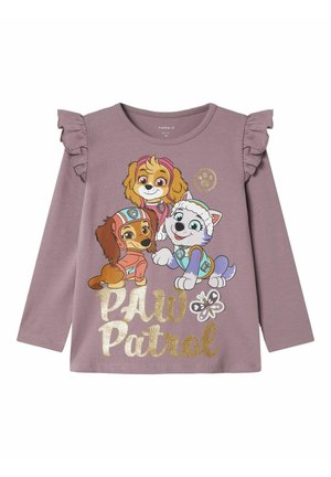 OBERTEIL MIT LANGEN ÄRMELN PAW PATROL - Langærmet T-shirt - toadstool