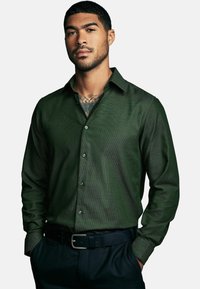 Next TRIMMED EASY CARE SINGLE CUFF SINGLE CUFF - REGULAR FIT - Hemd - forest green