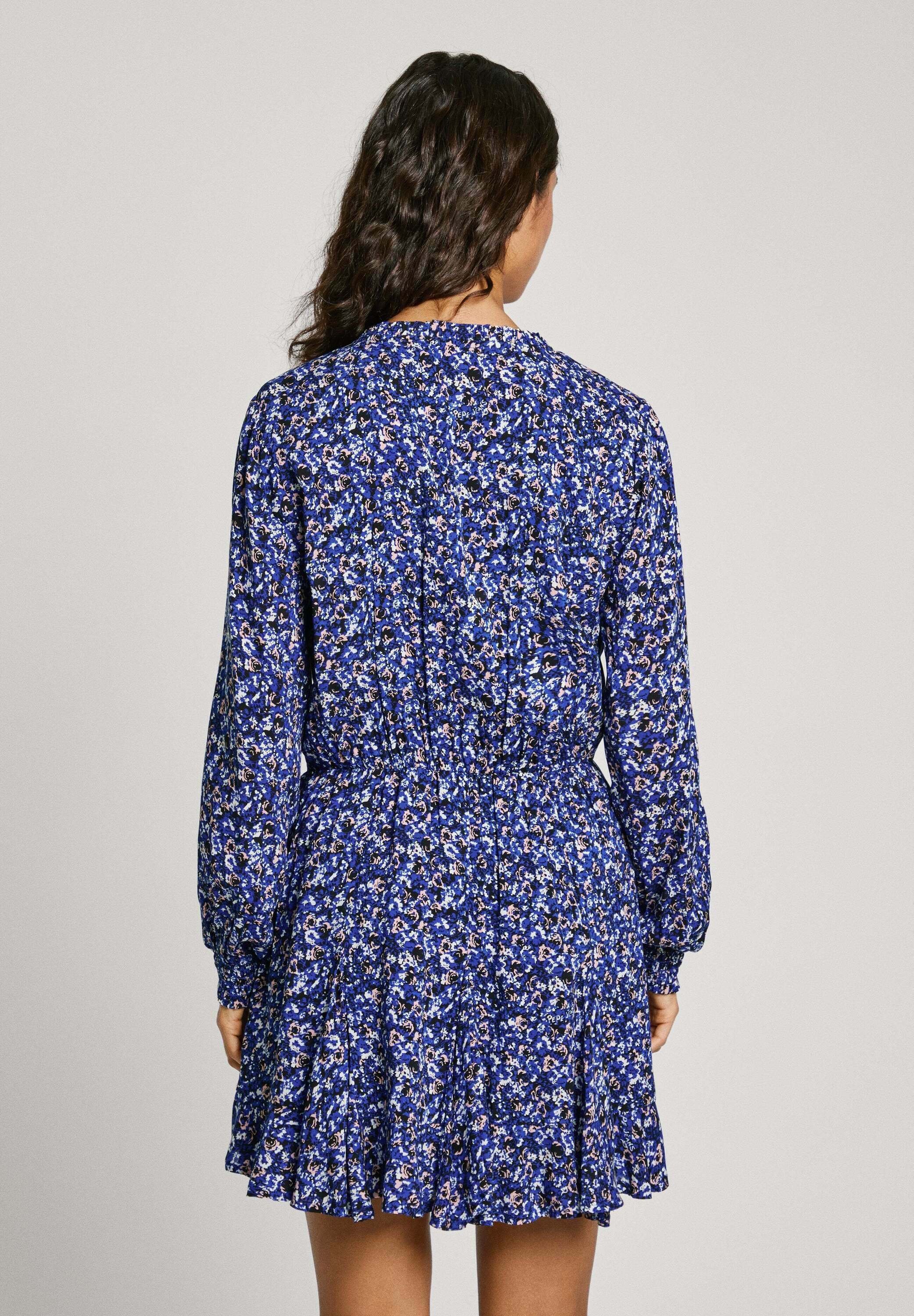 PEPE JEANS Vestito Petal Donna – Blu Dulwich, Taglia L