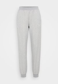TROUSERS WITH CUFFS - Pizsama alsók - warm grey melange