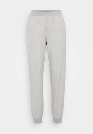 TROUSERS WITH CUFFS - Nattøj bukser - warm grey melange