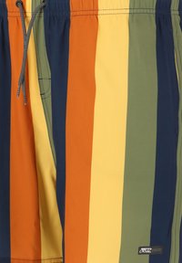 Cruz PIETER - Short de bain - print yellow stripe