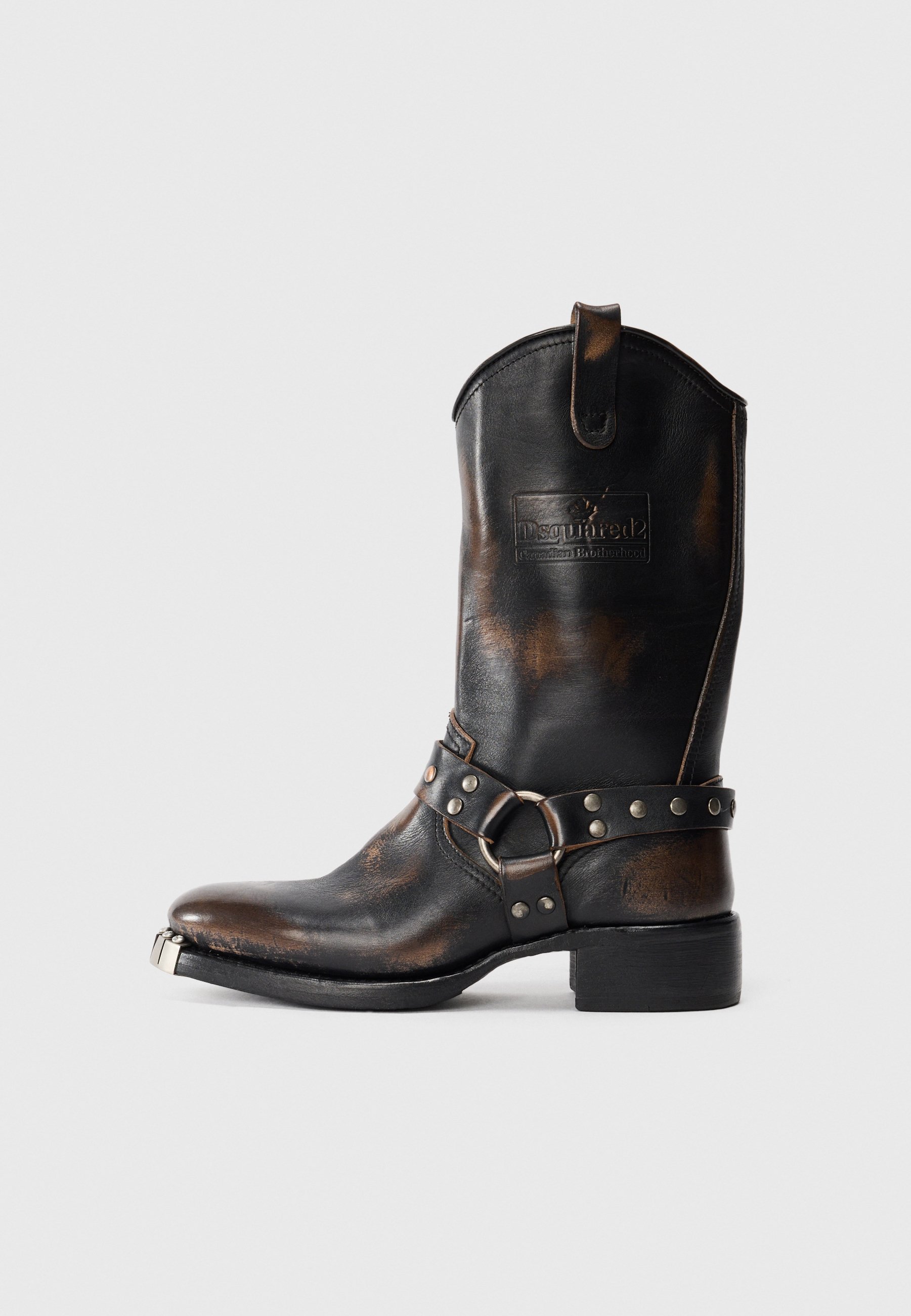 Cesare Gaspari Bottes de cowboy / motard - grey/gris Cesare Gaspari Bottes de cowboy / motard - grey/gris