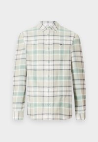 REGULAR CHECK SHIRT - Camicia - cloudy jade
