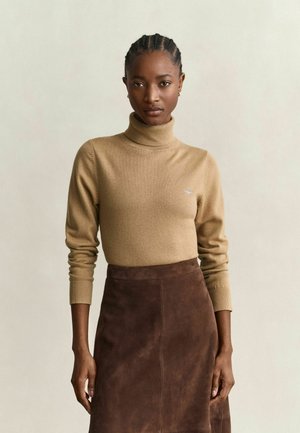 GANT, Strickpullover - warm khaki