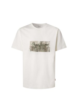 Pepe Jeans DALTER - Print T-shirt - off white