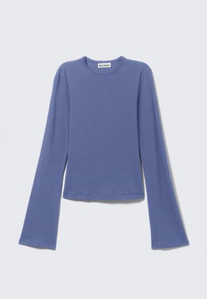 Weekday, LONG SLEEVE - Μπλούζα με μακριά μανίκια - dusty blue