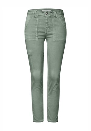Street One CARGO-LOOK - Slim fit jeans - grau