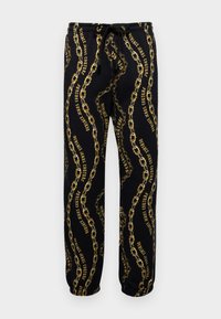 ALL OVER - Joggebukse - black/gold
