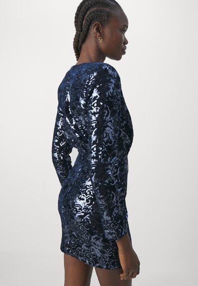 The Kooples ROBE - Koktailové šaty/večierkové šaty - navy
