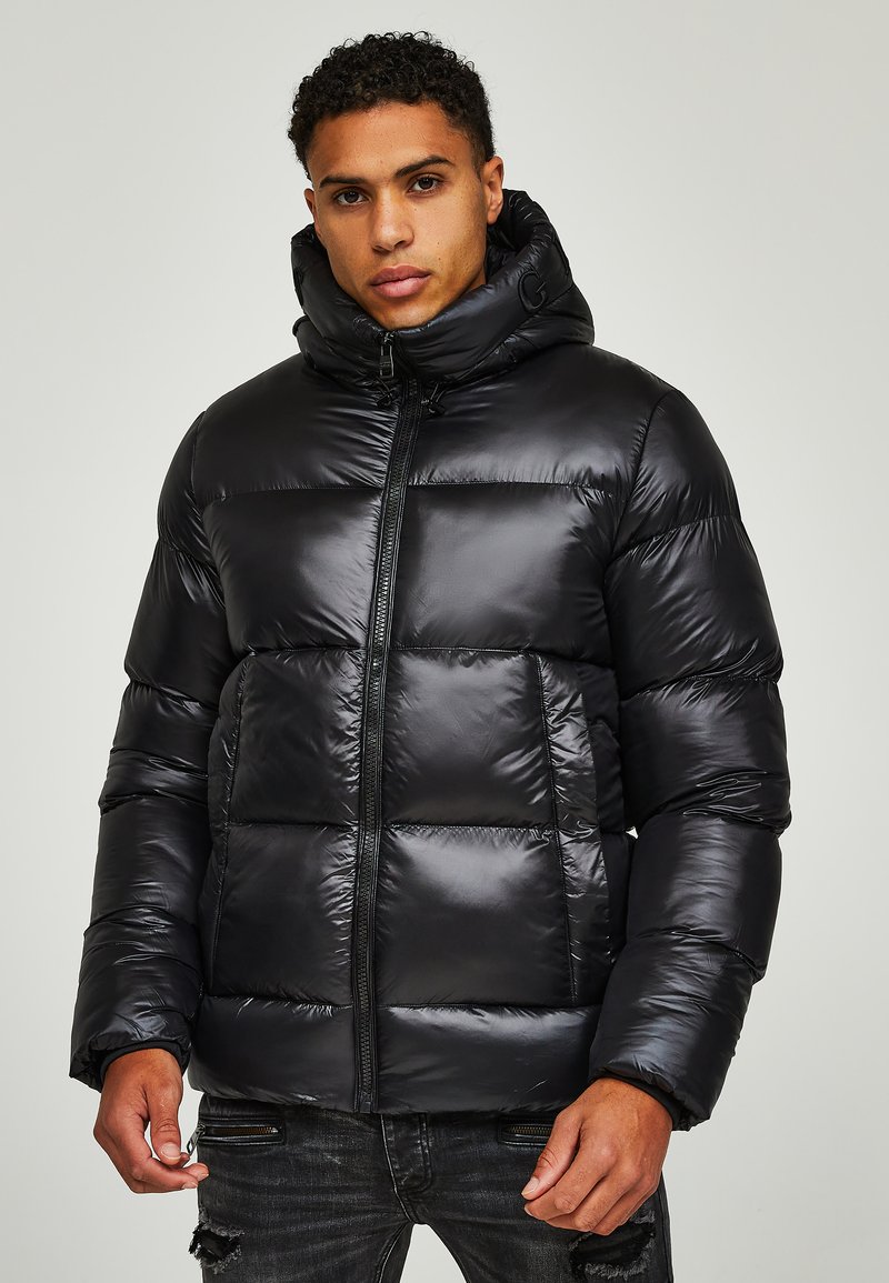 Glorious Gangsta DOMAR 2.0 SHORT PUFFER JACKET - Χειμωνιάτικο μπουφάν - jet black