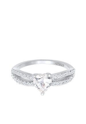 HEART CLASSIC - Ring - silber