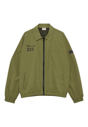 HALO MOVE OVERSHIRT UNISEX - Lichte jas - olive drab