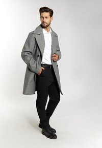 DreiMaster Palton clasic - grau melange
