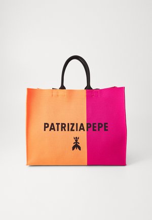 Tote bag - coral/fuchsia