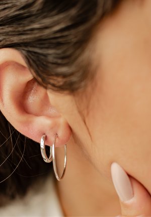 Hey Happiness, SET - Earrings - silver coloured
