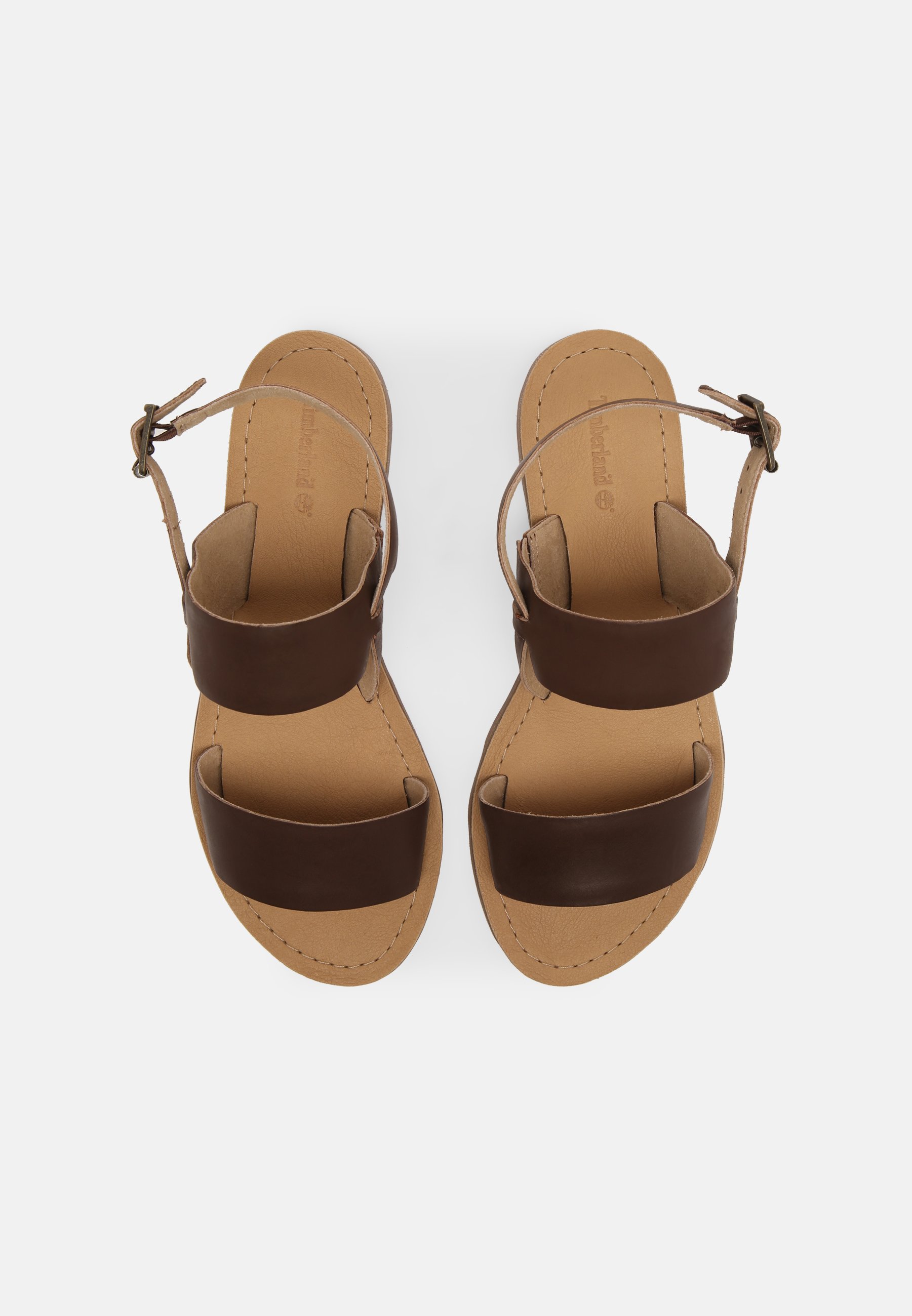Timberland CAROLISTA - Sandalai - dark brown/tamsiai ruda - Zalando.lt