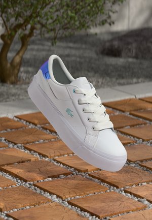 ZIANE PLATFORM 124 - Matalavartiset tennarit - white/light pink