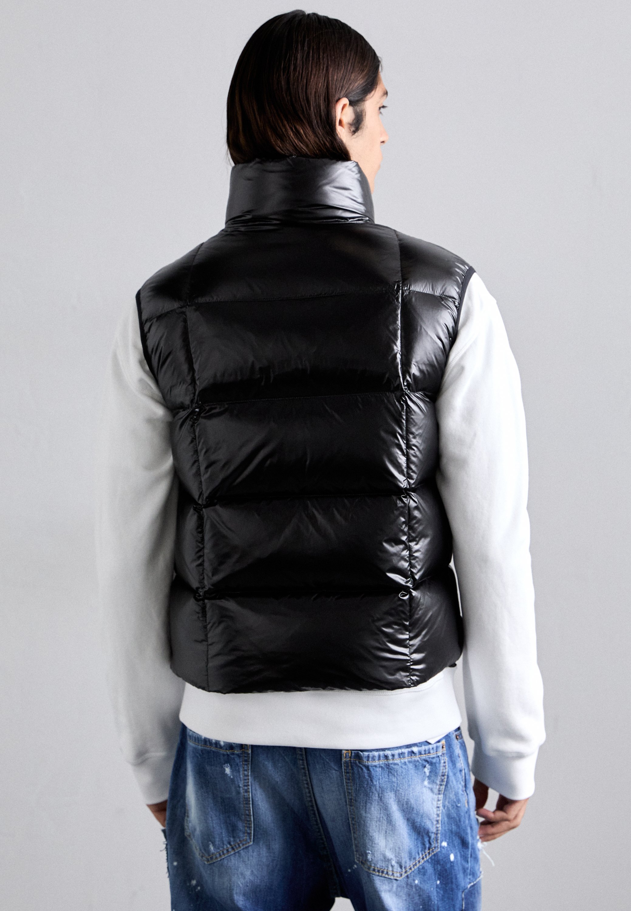 Dsquared2 3D VEST - Waistcoat - black - Zalando.co.uk