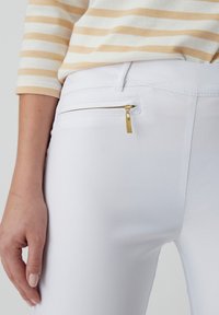 Damart CONFORT 7/8ÈME - Pantalon classique - ecru