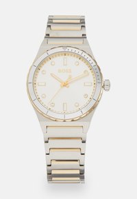 BOSS CANDOR LADIES SPORT - Ρολόι - silver-coloured/gold-coloured/white