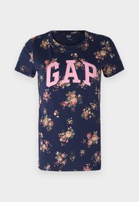 TEE - T-shirt imprimé - navy floral