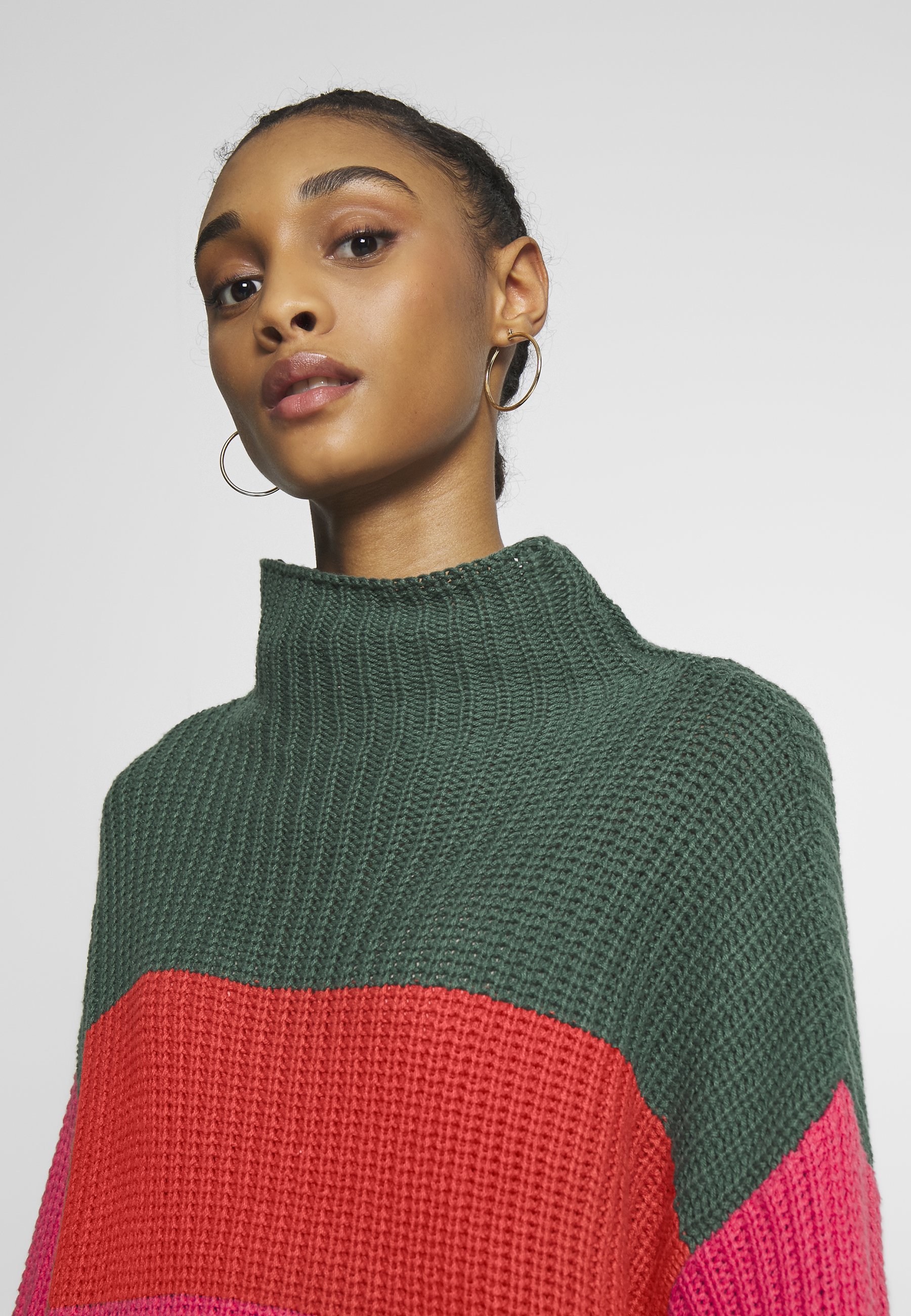 Oversized multi coloured jumper Outlet
