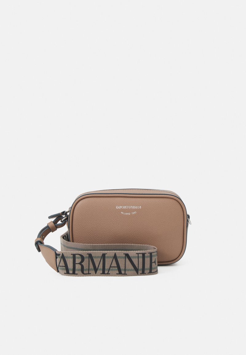 Emporio Armani CAMERA CASE Sac bandoulière brown/grey/marron